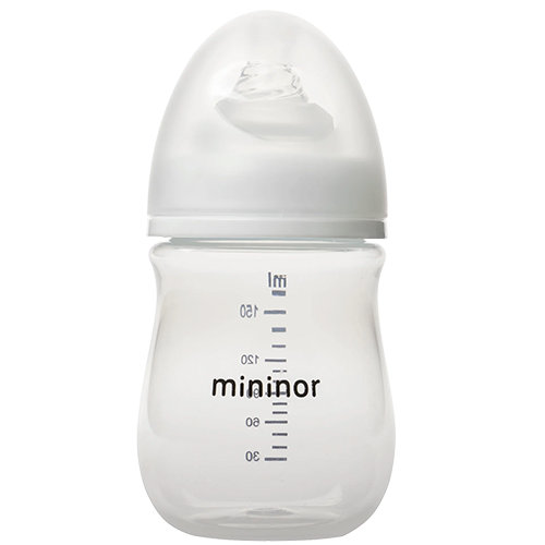 Mininor Sutteflaske PP Flaskesut 0M+ (160 ml)