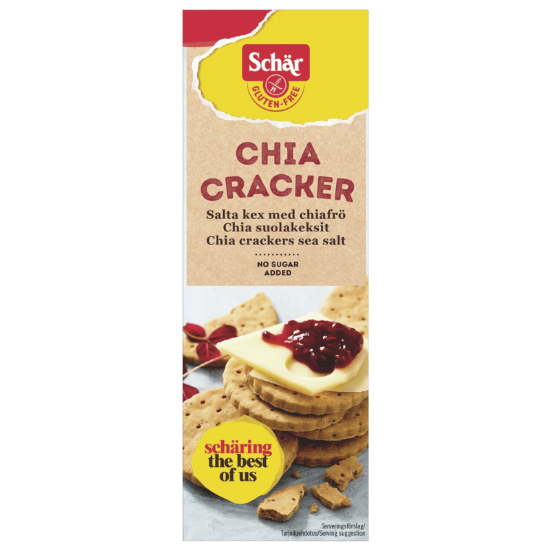 Schär Chia Crackers Glutenfri (160 g)
