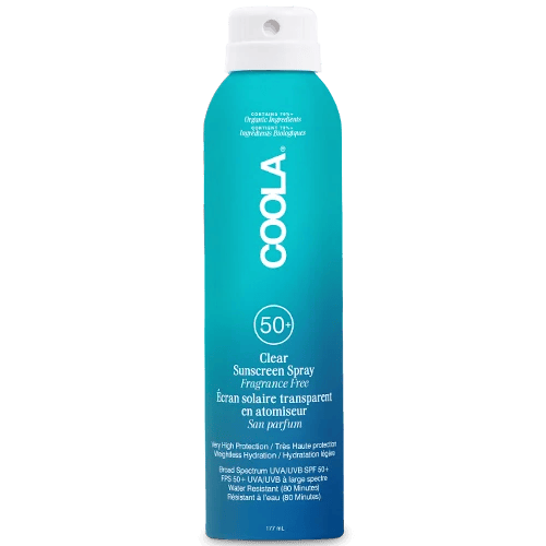 Coola Classic Body Spray Fragrance-Free SPF 50 - 177 ml.