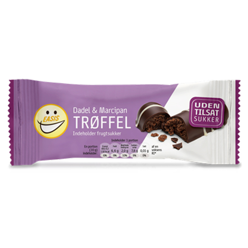 EASIS Trøffel m. Dadler og Marcipan - 30 g.
