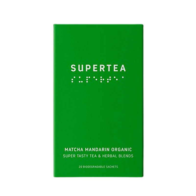 Teministeriet Supertea Matcha Mandarin Organic - 20 breve