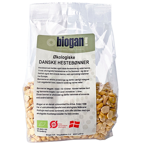 Biogan Favabønner/Hestebønner Ø (400 g)