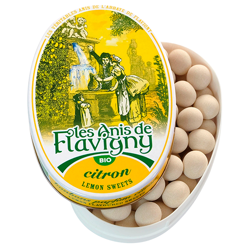 Anis de Flavigny Pastiller Med Lemon Ø (50 g)