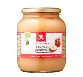Urtekram Æblemos usødet Ø - 700 g.