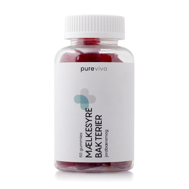 Pureviva Mælkesyrebakterier - 60 gummies.