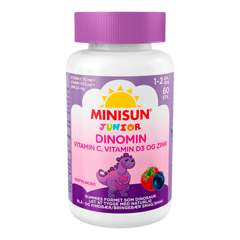 Minisun Junior Dinomin (60 stk)