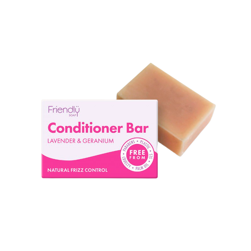 Friendly Conditioner Bar Lavendel & Geranium (95 g)