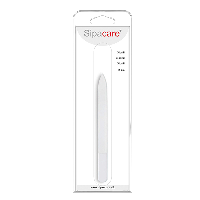 SipaCare Glas Neglefil (14 cm)