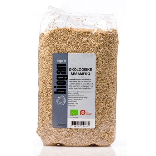 Biogan Sesamfrø Ø - 1 kg.