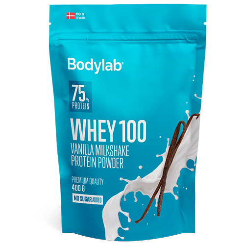 Bodylab Whey100 Proteinpulver Vanilla Milkshake (400 g)