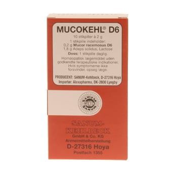 SANUM Mucokehl Stikpiller (10 stk)