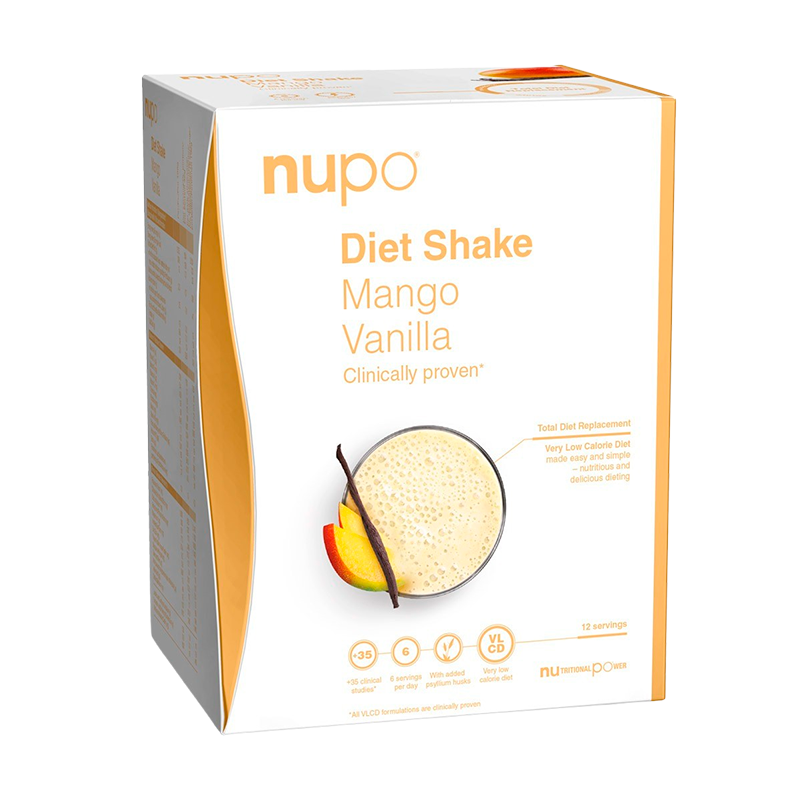Nupo Diet Shake Mango Vanilla (12 br)