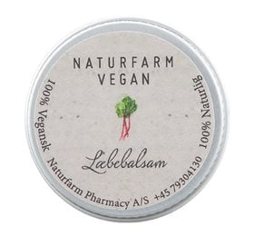 Naturfarm Lipbalm Rabarber - 10 ml.
