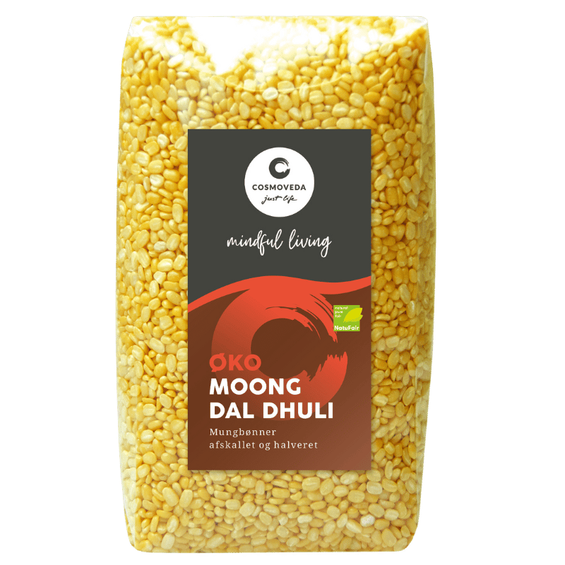 Moong Dal Afskallede Mung bønner Ø - 500 gr