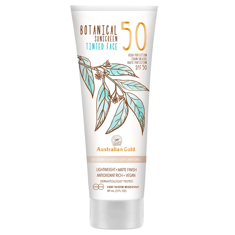 Australian Gold Botanical SPF50 Tinted Fair-Light - 88 ml