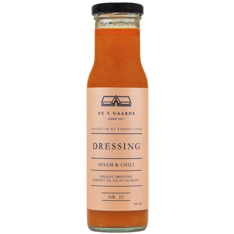 De 5 Gaarde Sesam & Chili Dressing (250 ml)