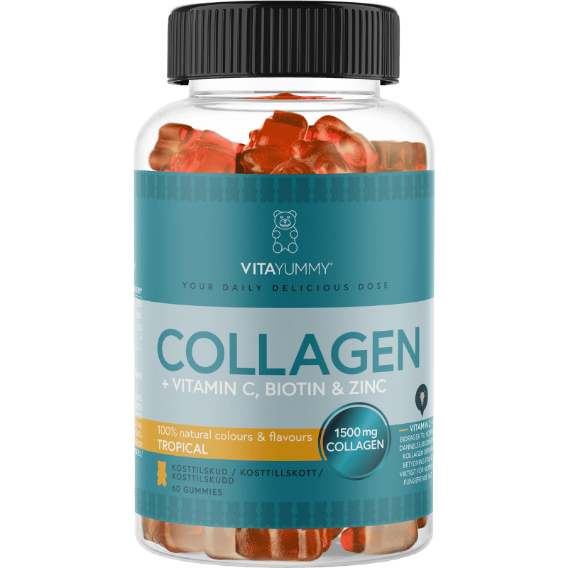 VitaYummy Kosttilskud Collagen Tropical (60 stk)