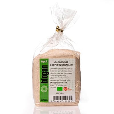 Biogan Loppefrøskaller Psyllium Ø - 200 g.