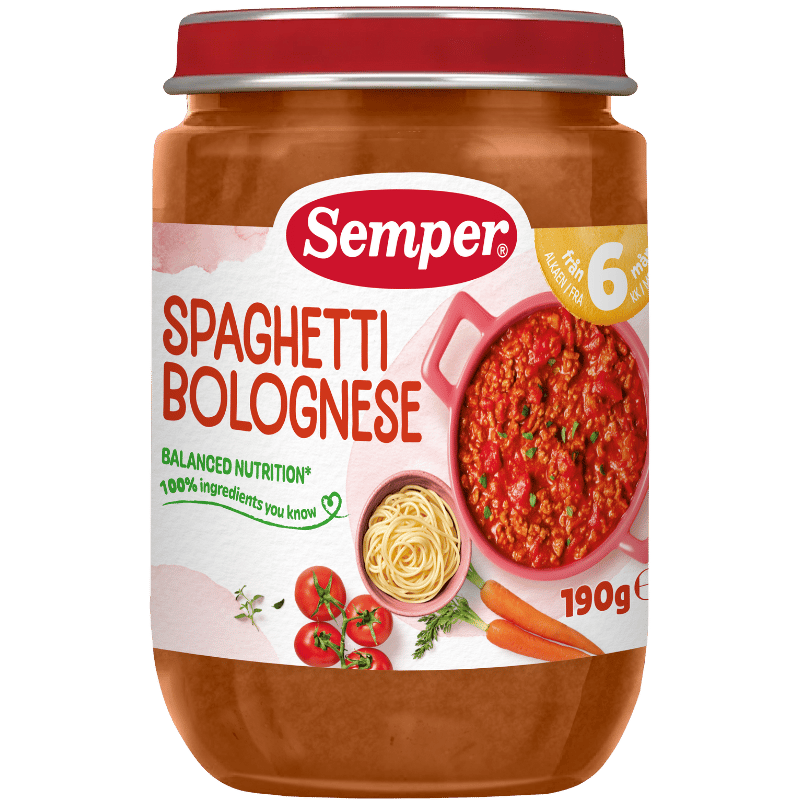 Semper Spaghetti Bolognese 6M (190 g)