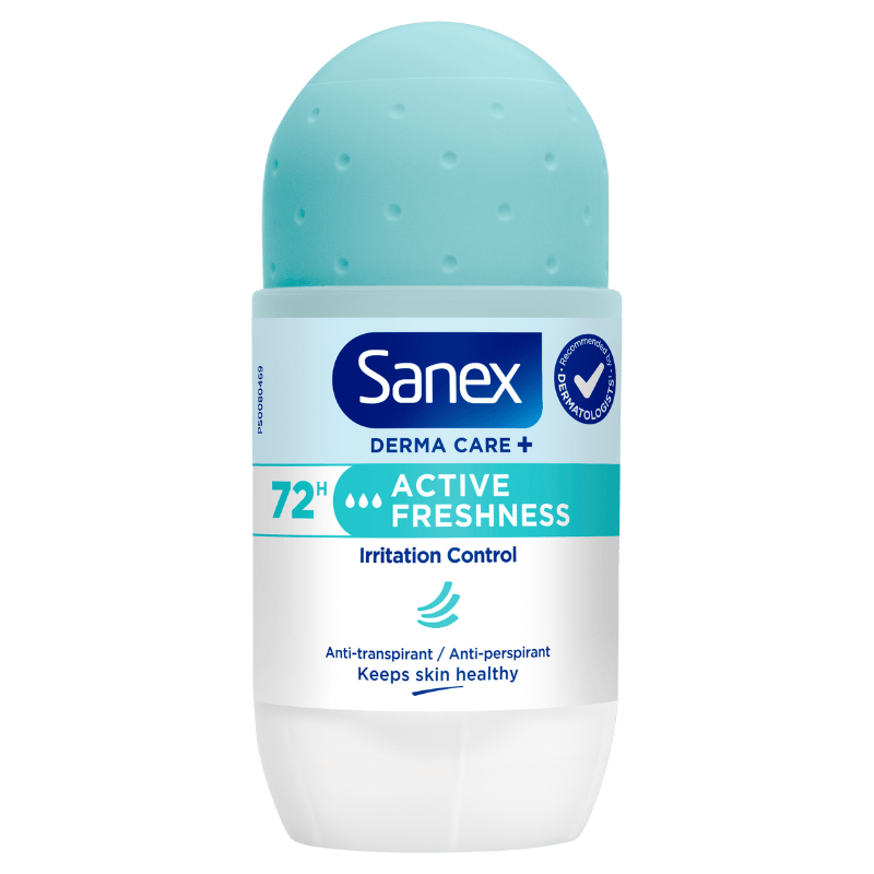 Sanex Derma Care+ Active Freshness 72H Roll-On (53 ml)