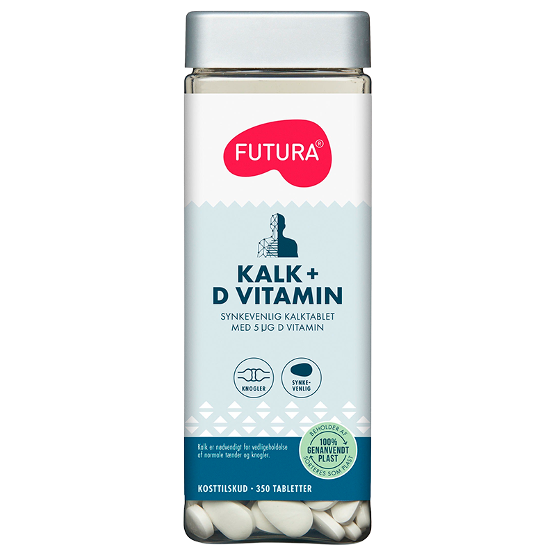 Futura Kalk + D-Vitamin (350 tabl)