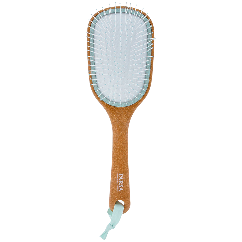Parsa Cork Detangling Hairbrush Wet & Dry Organic Large Oval (1 stk)