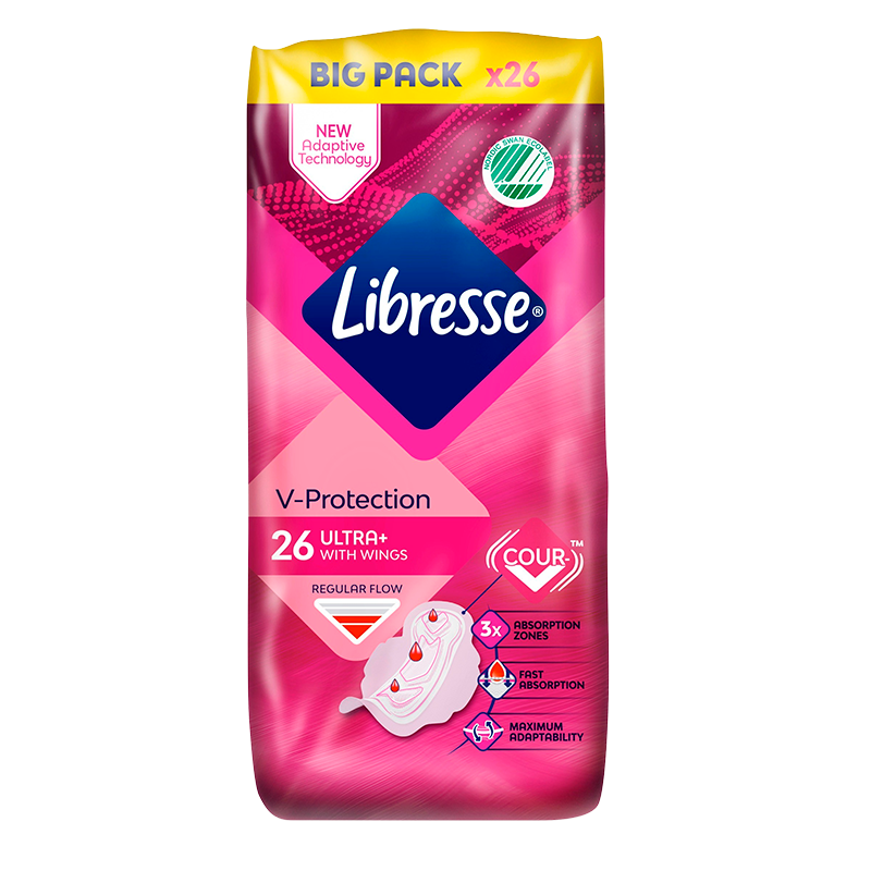 Libresse Ultra Normal Wing Big Pack (26 stk)