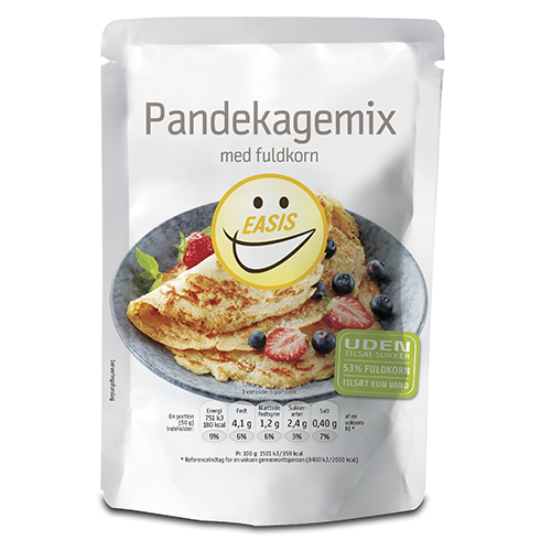EASIS Pandekagemix m. fuldkorn - 300 g.