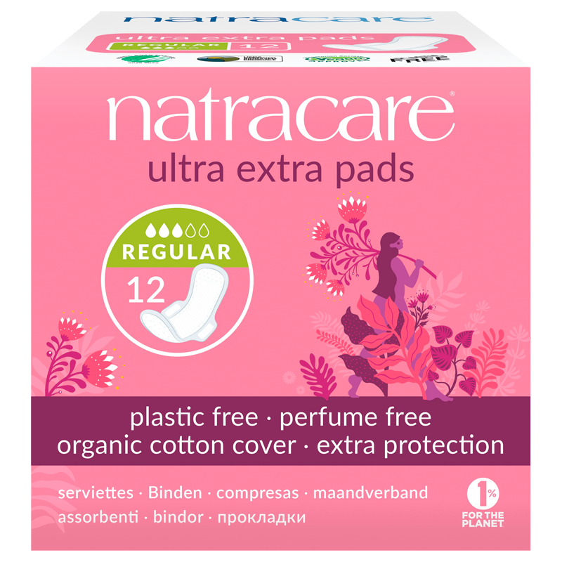 NatraCare Ultra Extra Bind Normal (12 stk)