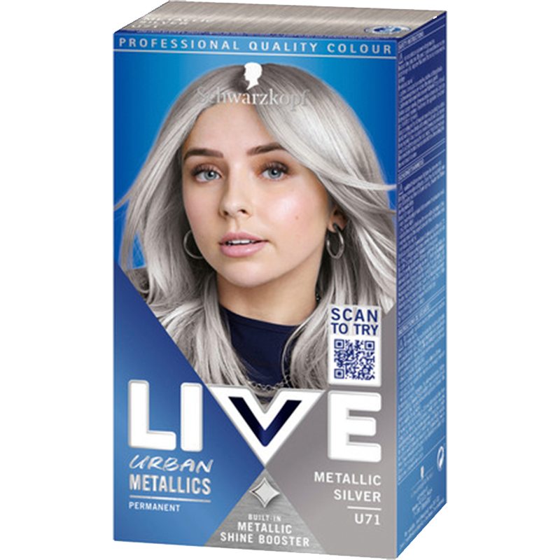 Schwarzkopf Live Color 71 Metallic Silver