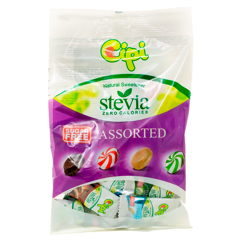 CIPI Sukkerfri Bolcher Assorteret - 100 g.