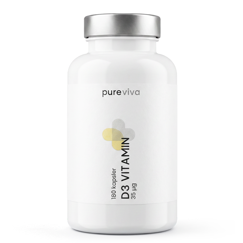 Pureviva D3 Vitamin (180 kaps)