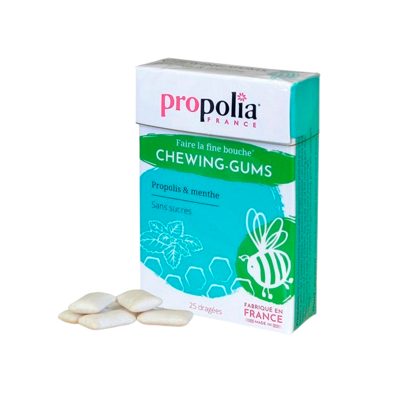 Propolia Tyggegummi m. mint og lakrids - 24 g