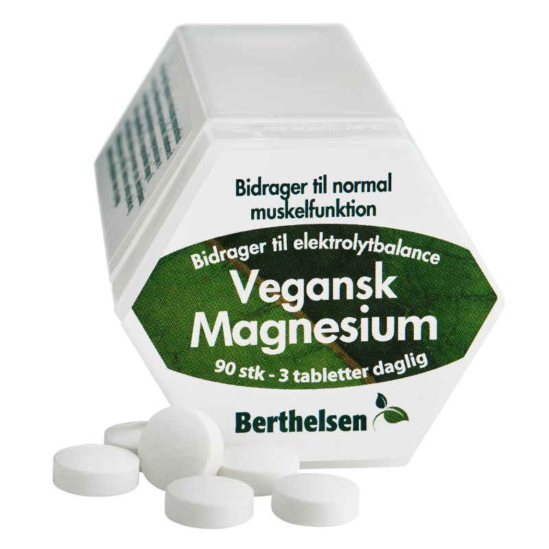 Berthelsen Vegansk Magnesium (90 tabletter)
