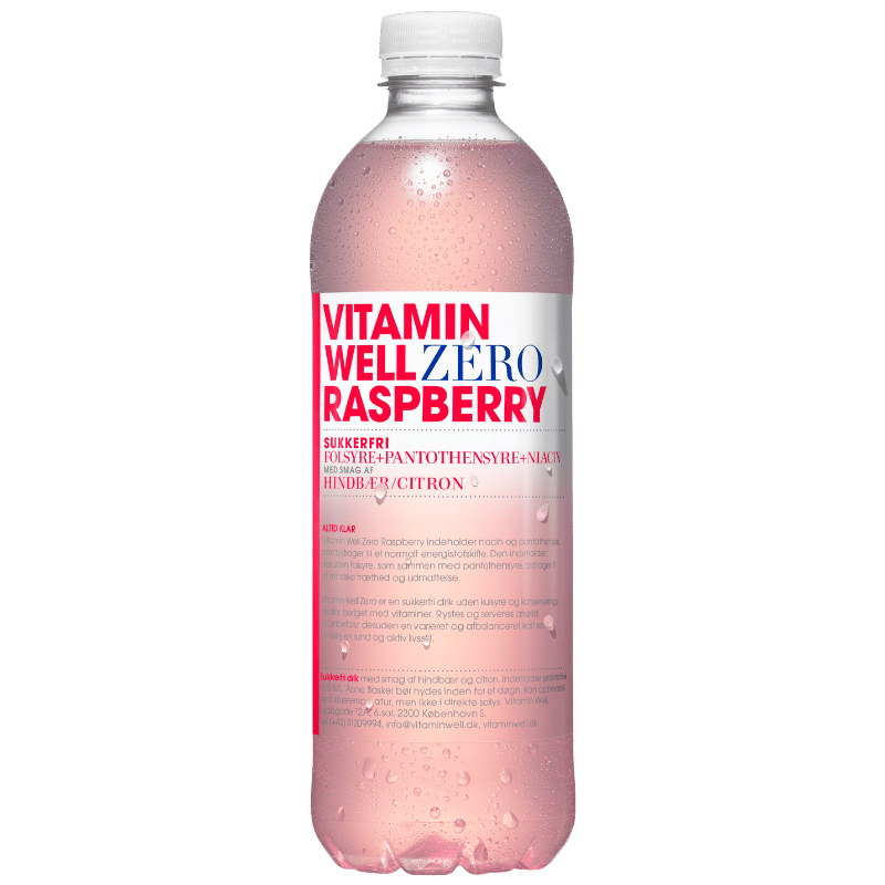 Vitamin Well Zero Raspberry (500 ml)