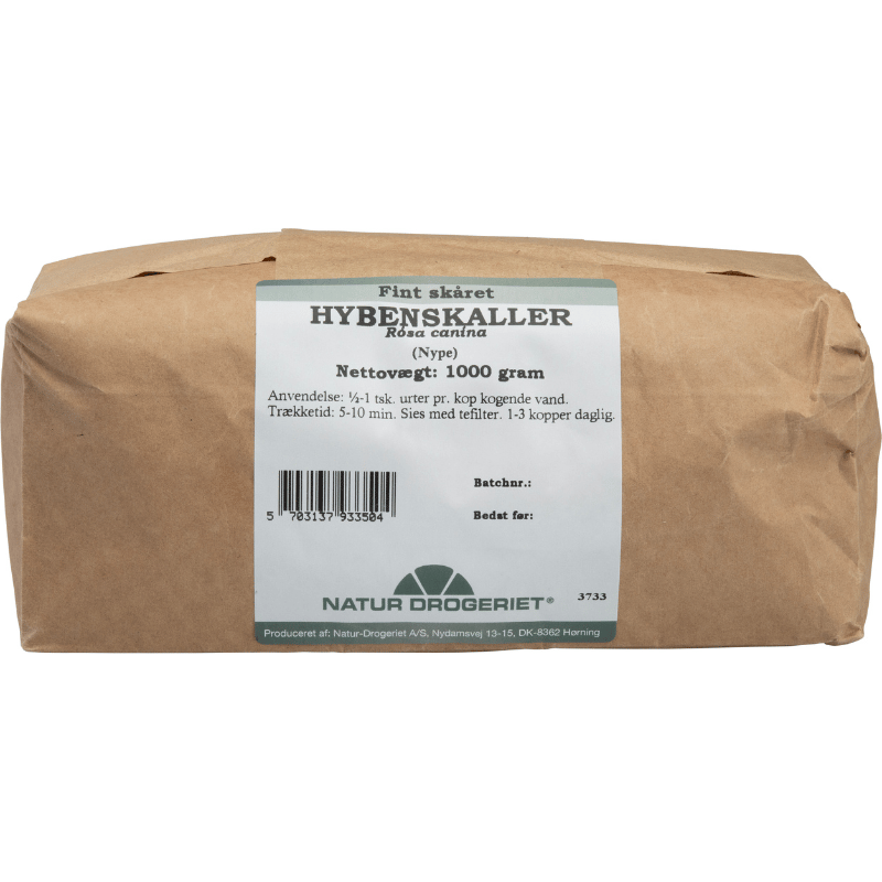 Natur-Drogeriet Hybenskaller Fintskåret - 1000 g.