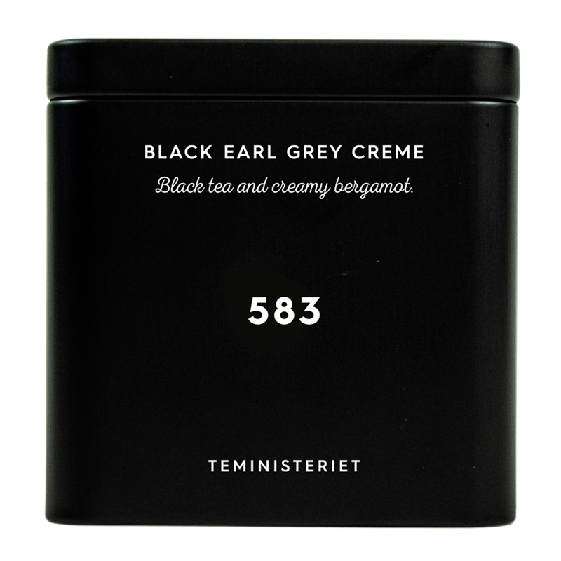 Teministeriet 583 Black Earl Grey Creme Tin - 100 g