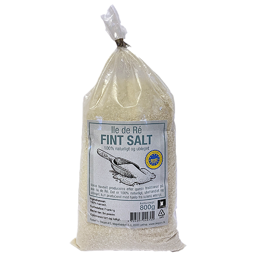 Biogan Fransk Fint Havsalt Ile De Ré Ubleget (800 g)