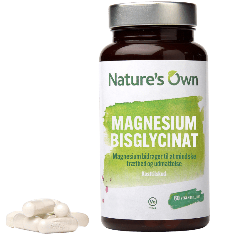 Natures Own Magnesium Bisglycinat (60 kaps)