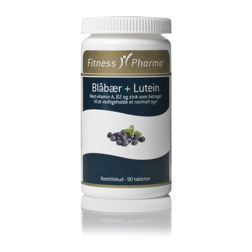 Fitness Pharma Blåbær - 90 tabs.