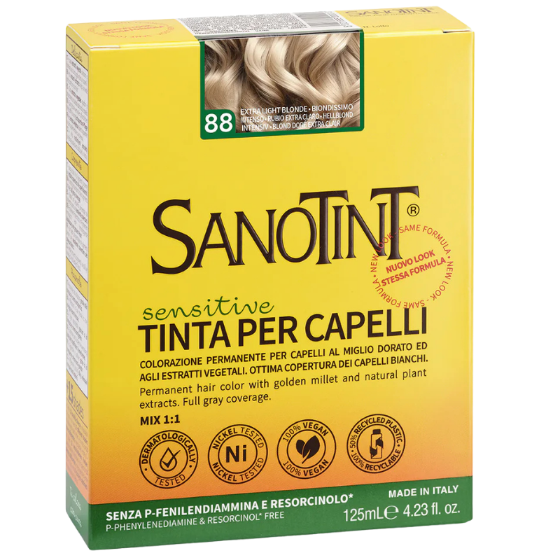 Sanotint 88 Hårfarve Sensitive Ekstra Lys Blond (1 stk)