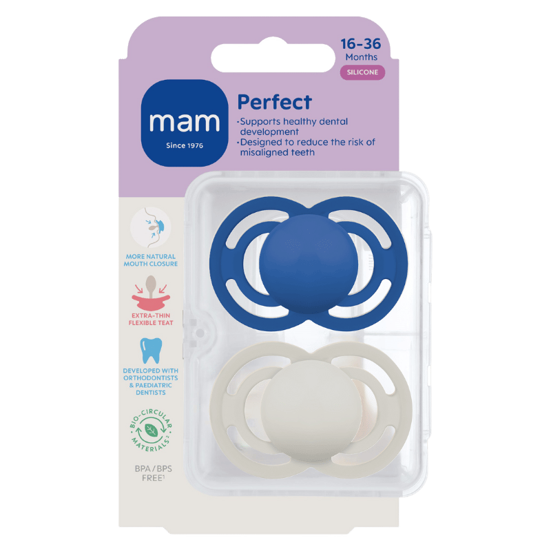 MAM Perfect Silk 16-36M Blue (2 stk)