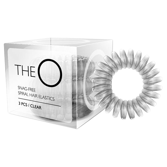 The O Spiral-elastikker Clear 3 stk.