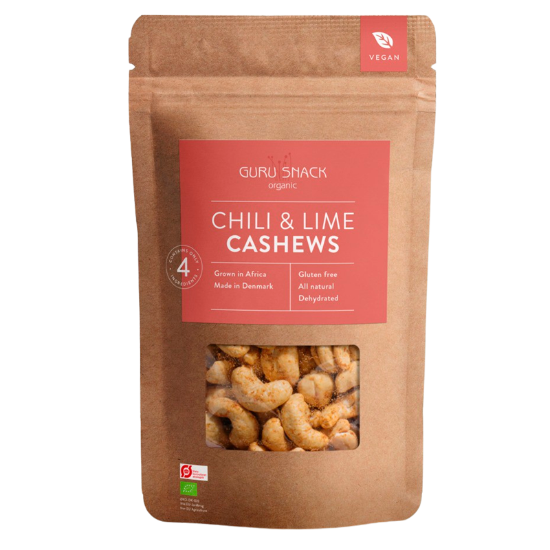 Guru Snack Chili & Lime Cashews (100 g)