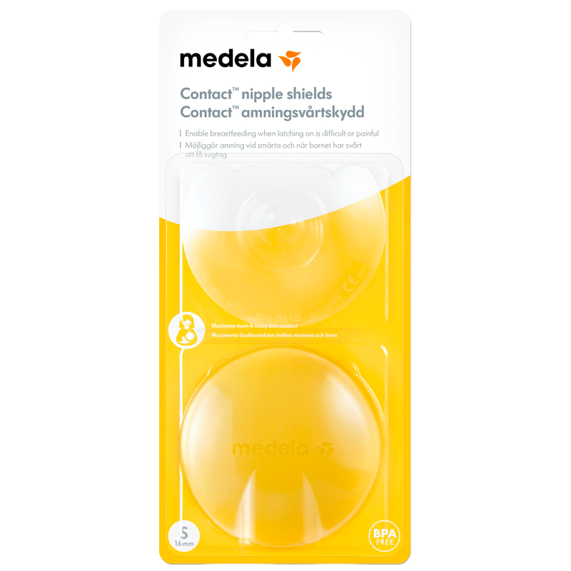 Medela Contact Ammebrikker 16 mm Small (2 stk)