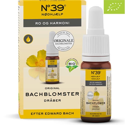 BACHFLOWER No. 39® NØDHJÆLP Dråber  Ø