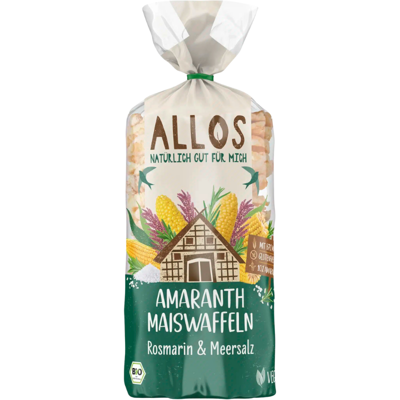 Allos Majsgaletter Rosmarin & Havsalt Ø (100 g)