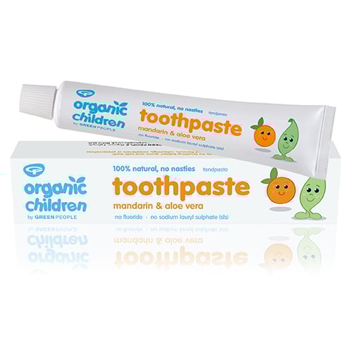 GreenPeople Tandpasta Mandarin Børn - 50 ml