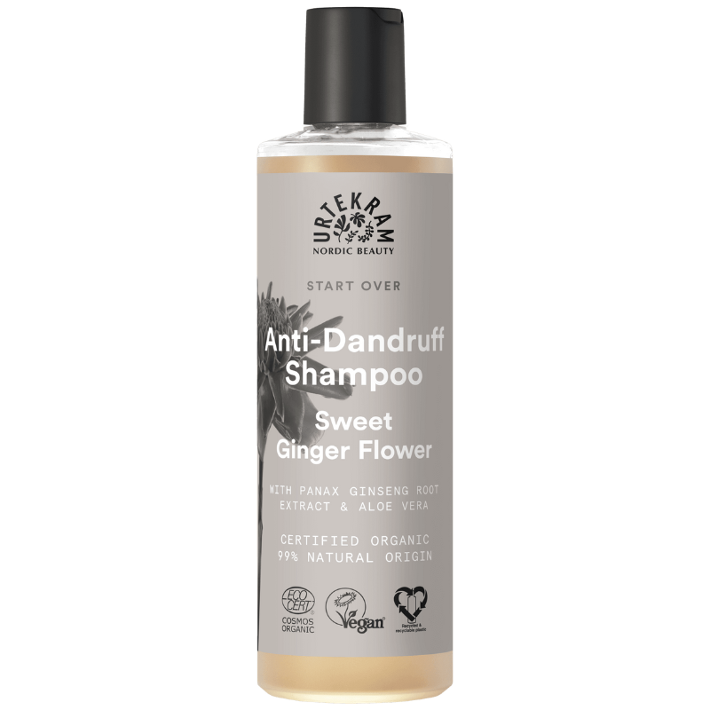 Urtekram Sweet Ginger Flower Shampoo - Anti-Dandruff (250 ml)