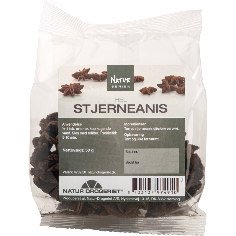 Natur Drogeriet Stjerneanis Hel (50 g)